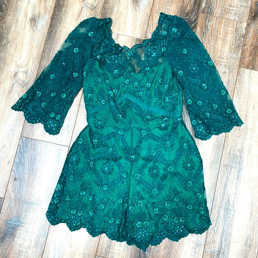 Free people dressy romper!